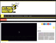 Tablet Screenshot of getyourbuzzup.com